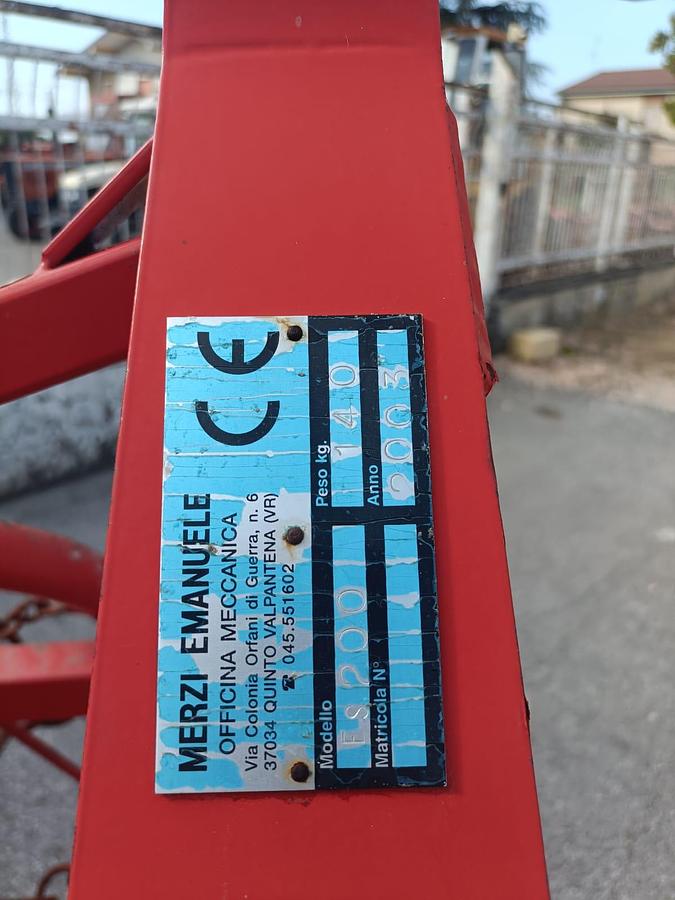 Usato Erpice portato a stralcio Merzi