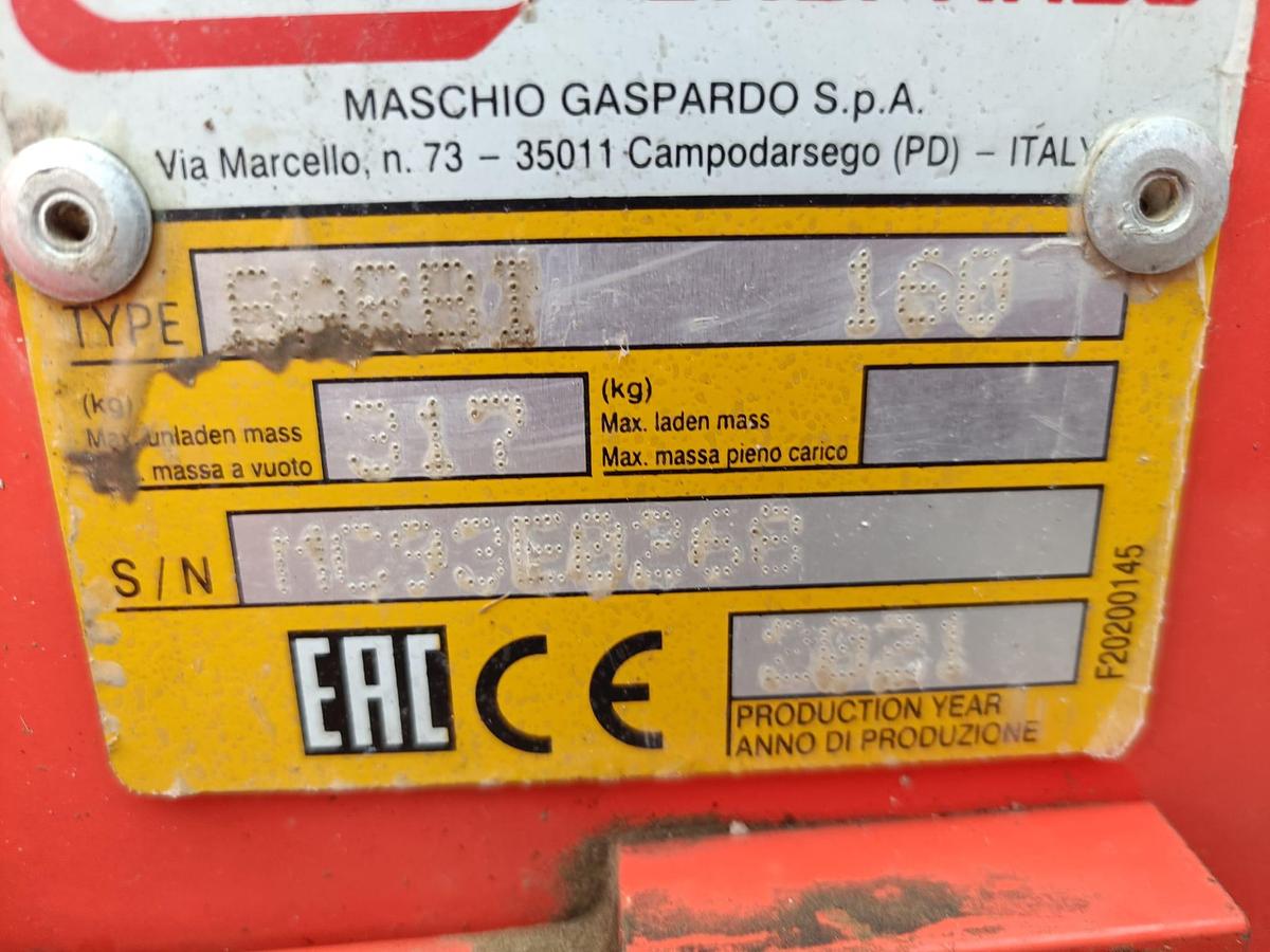 Usato trincia a mazze Maschio da 1,60m