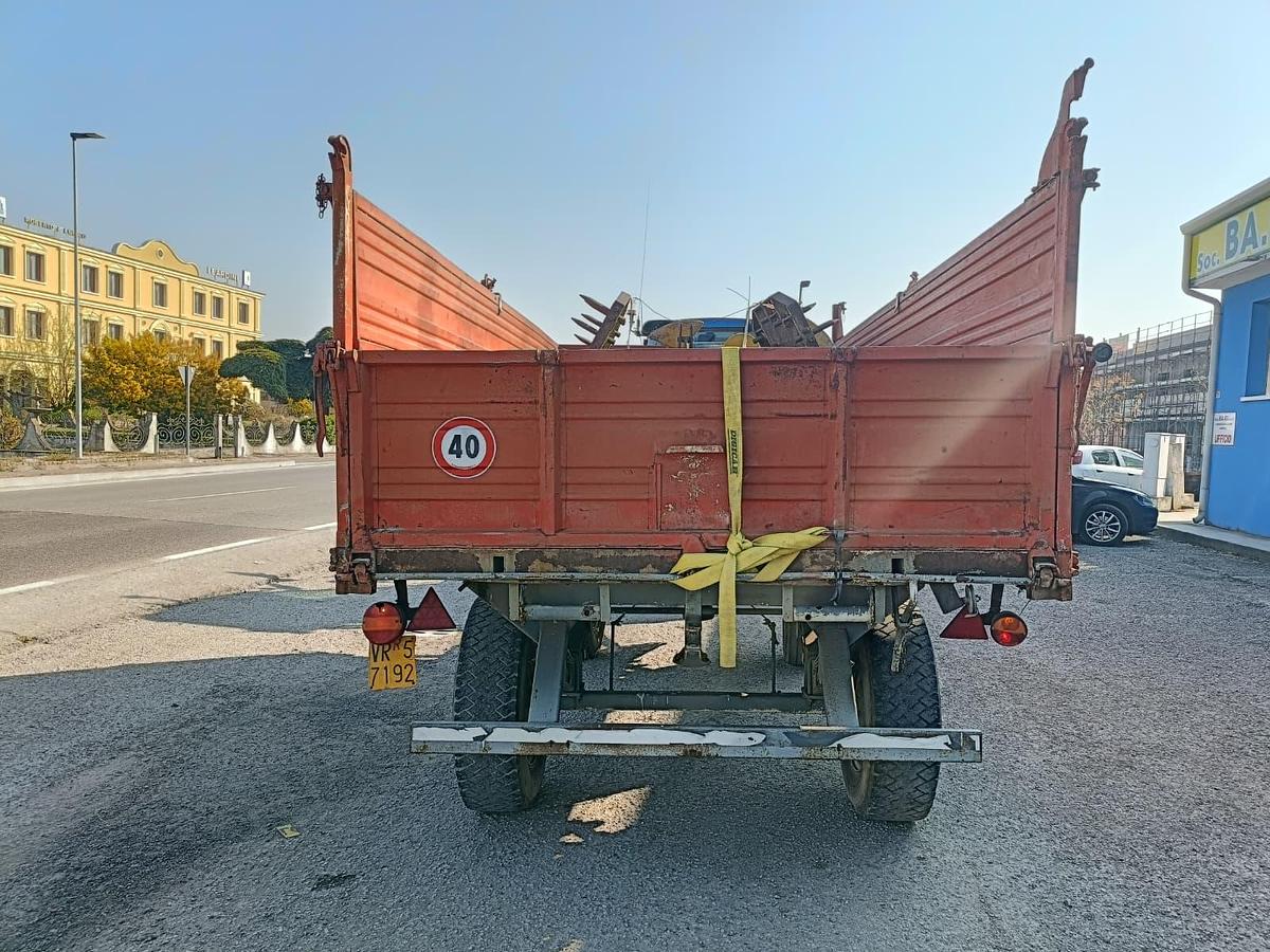 Usato rimorchio Silvercar 50 q trilaterale