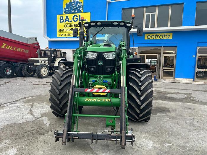 Usato John Deere 6150 R-Caricatore JD H360-anno 2015