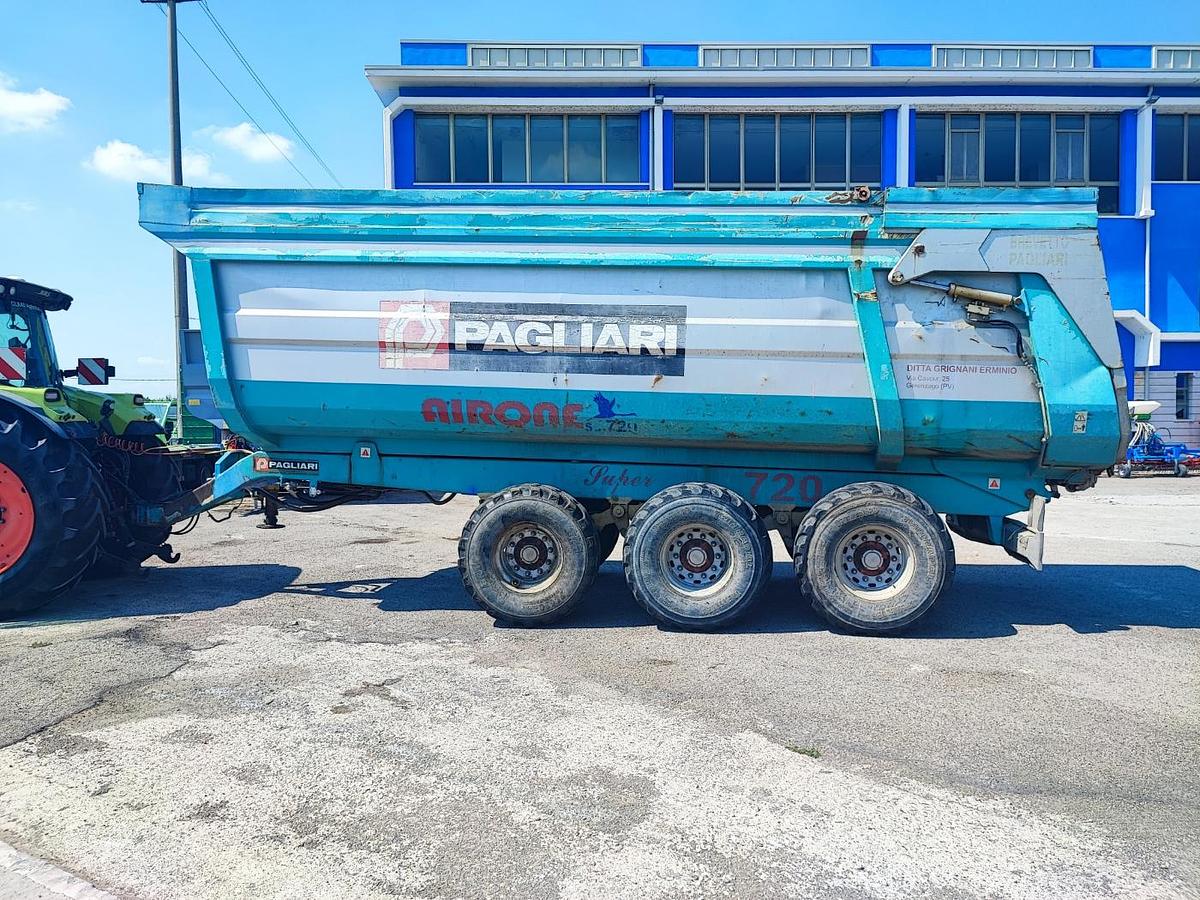 Usato Dumper Pagliari-fr.aria-cassone7,2m