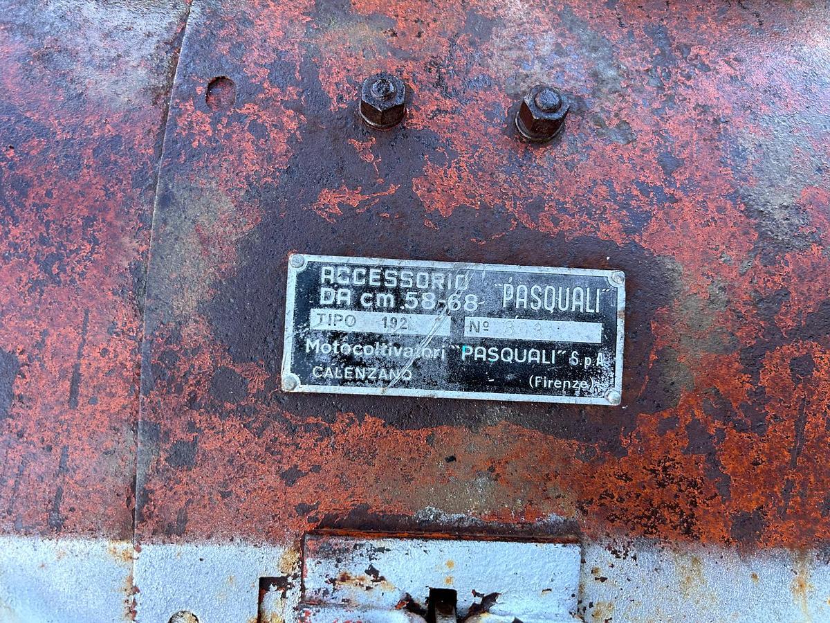 Usato Motocoltivatore Pasquali modello 909