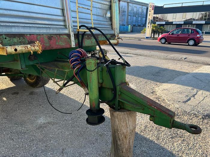 Usato Dumper agricolo Agromet- 110q con freni ad aria