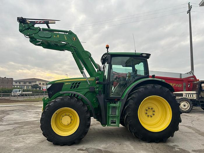 Usato John Deere 6150 R-Caricatore JD H360-anno 2015