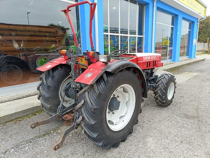 Usato Steyr 8055 DT- idroguida- arco di protezione