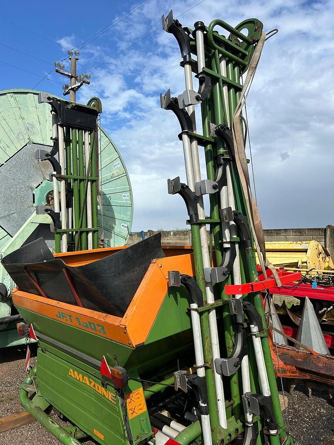 Usato Spandiconcime Amazone Jet 1503- barre idrauliche