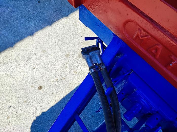 Usato Rimorchio 1 asse Mattedi-fr aria-ribalt