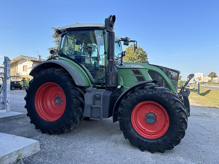 Usato Fendt 512 con cambio Vario e TMS- ore 6500