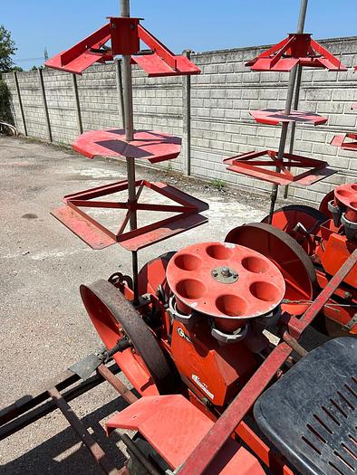 Usato Trapiantatrice Cecchi e Magli a 4 file carrellata