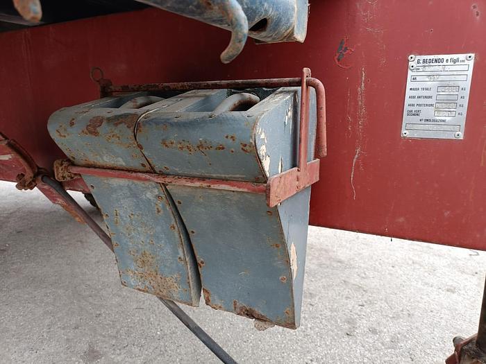 Usato Rimorchio Bedendo BR32 ribaltabile posteriore