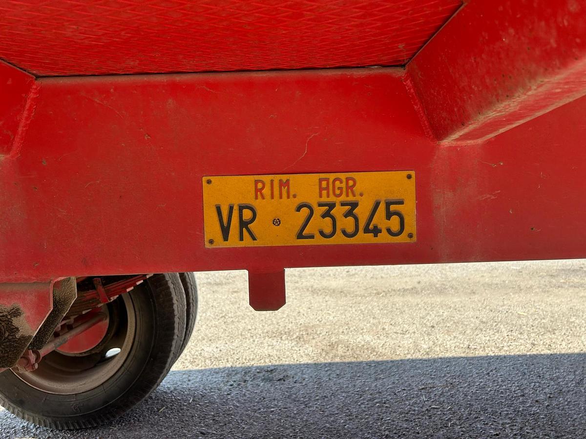 Usato Pianale 2 assi Tecnosima 140 quintali con rampe