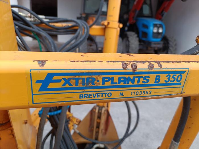 Usato Zollatrice Mac Bert modello Extir Plants B350