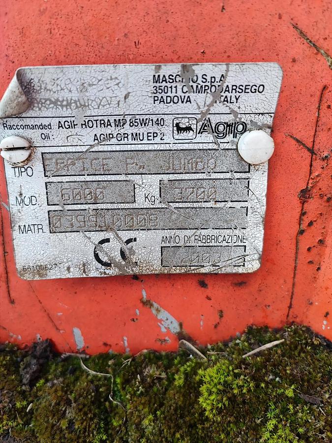 Usato Erpice rotante Maschio Jumbo 6000