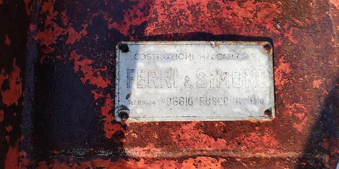 Usato Fresa marca Ferri e Simoni da 1,60m