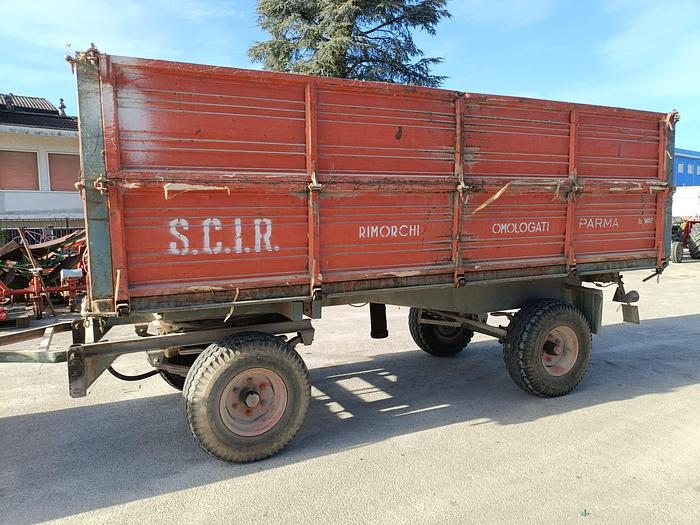 Usato Rimorchio agricolo Scir ribaltabile trilaterale