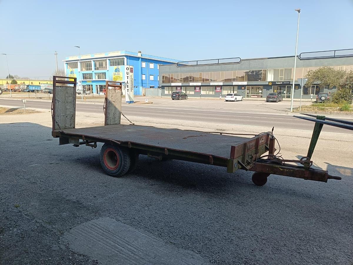 Usato pianale carrellino Altini Ercole ad 1 asse