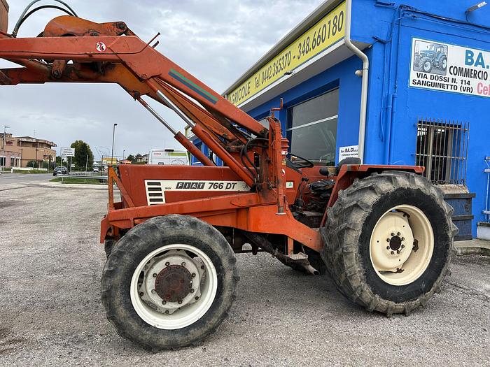 Usato Fiat 766 DT- caricatore con benna- idroguida