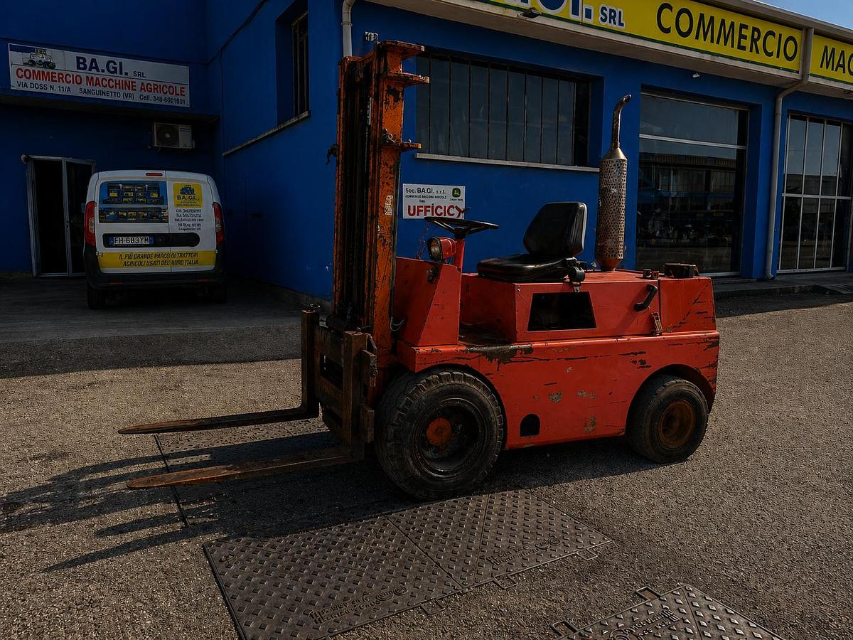 Usato muletto Diesel con motore Lombardini