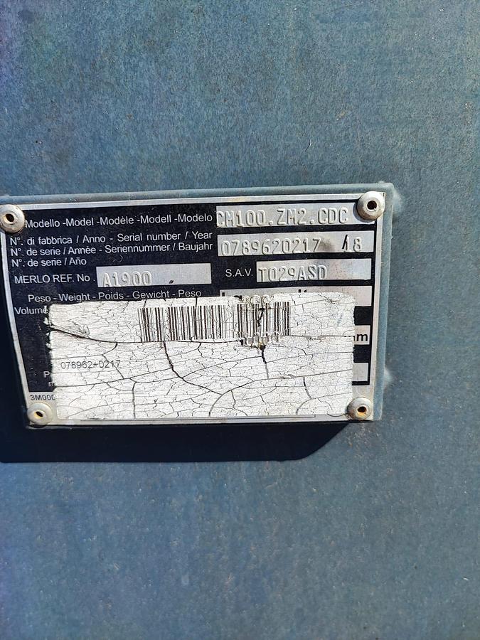 Usato Cesta Tre Emme per telescopico Merlo