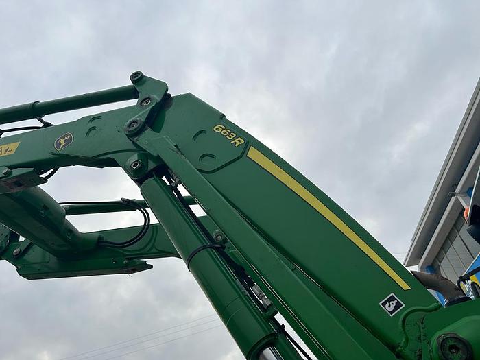 Usato John Deere 6155 M con caricatore JD