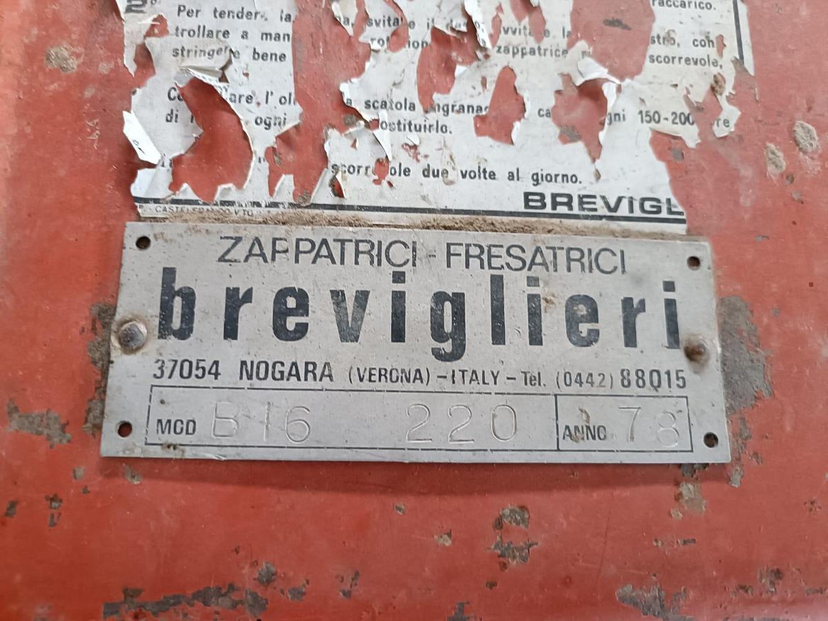 Usato Fresa Breviglieri B 16 da 2 metri