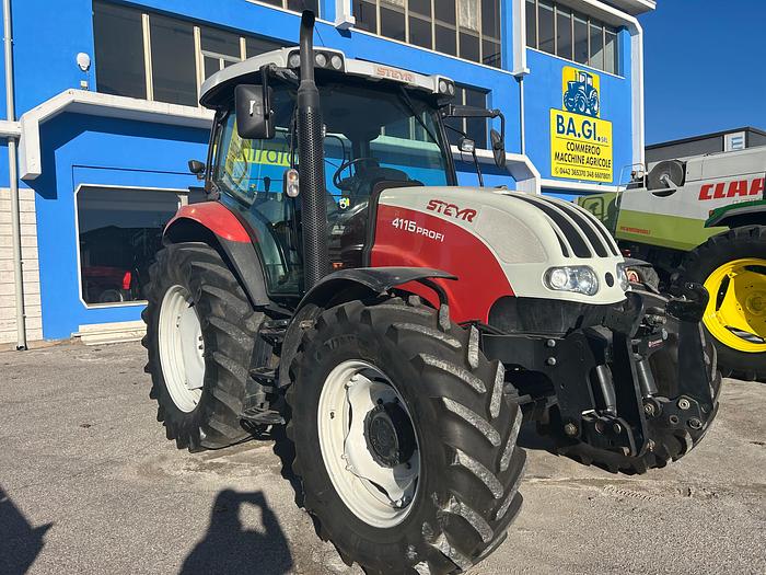 Usato Steyr 4115 Profi- CV 115- anno 2007- cilindri 4