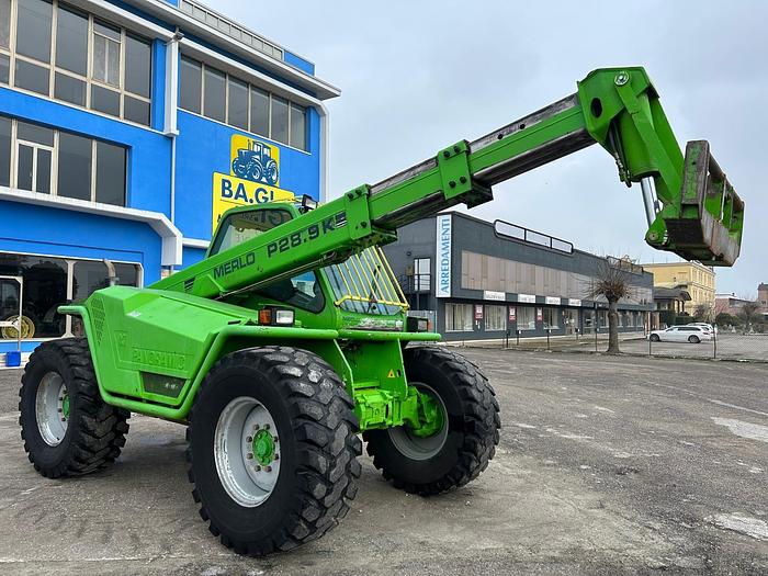 Usato Telescopico Merlo P 28.9 K- due sfili- 40 km h