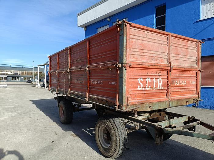 Usato Rimorchio agricolo Scir ribaltabile trilaterale