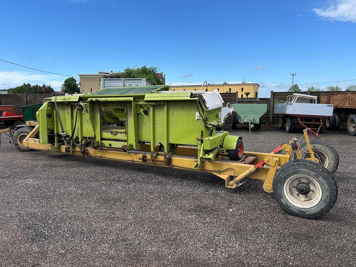 Usato Barra pick up Claas con carrello idraulico