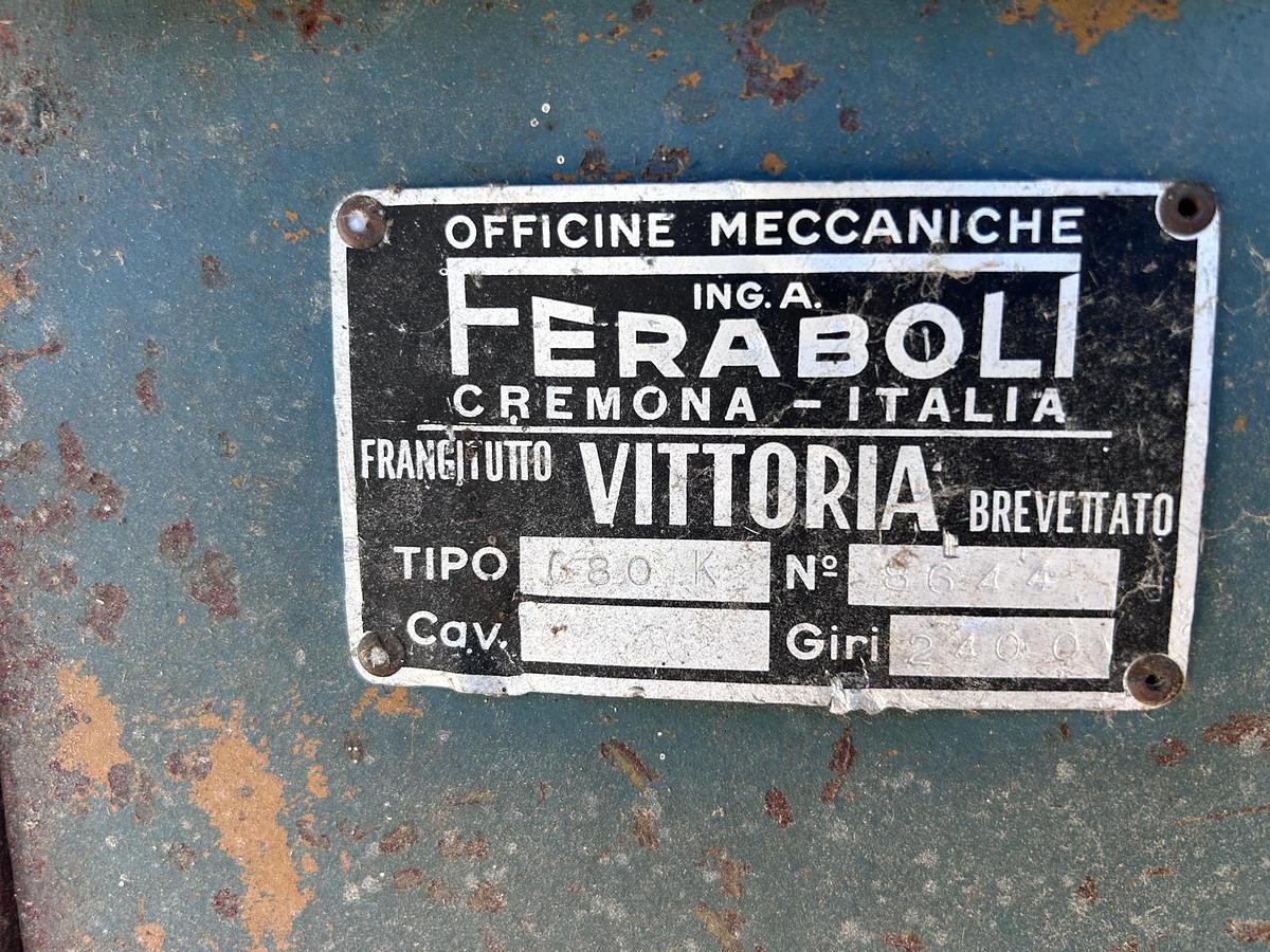 Usato mulino Feraboli Vittoria G80K