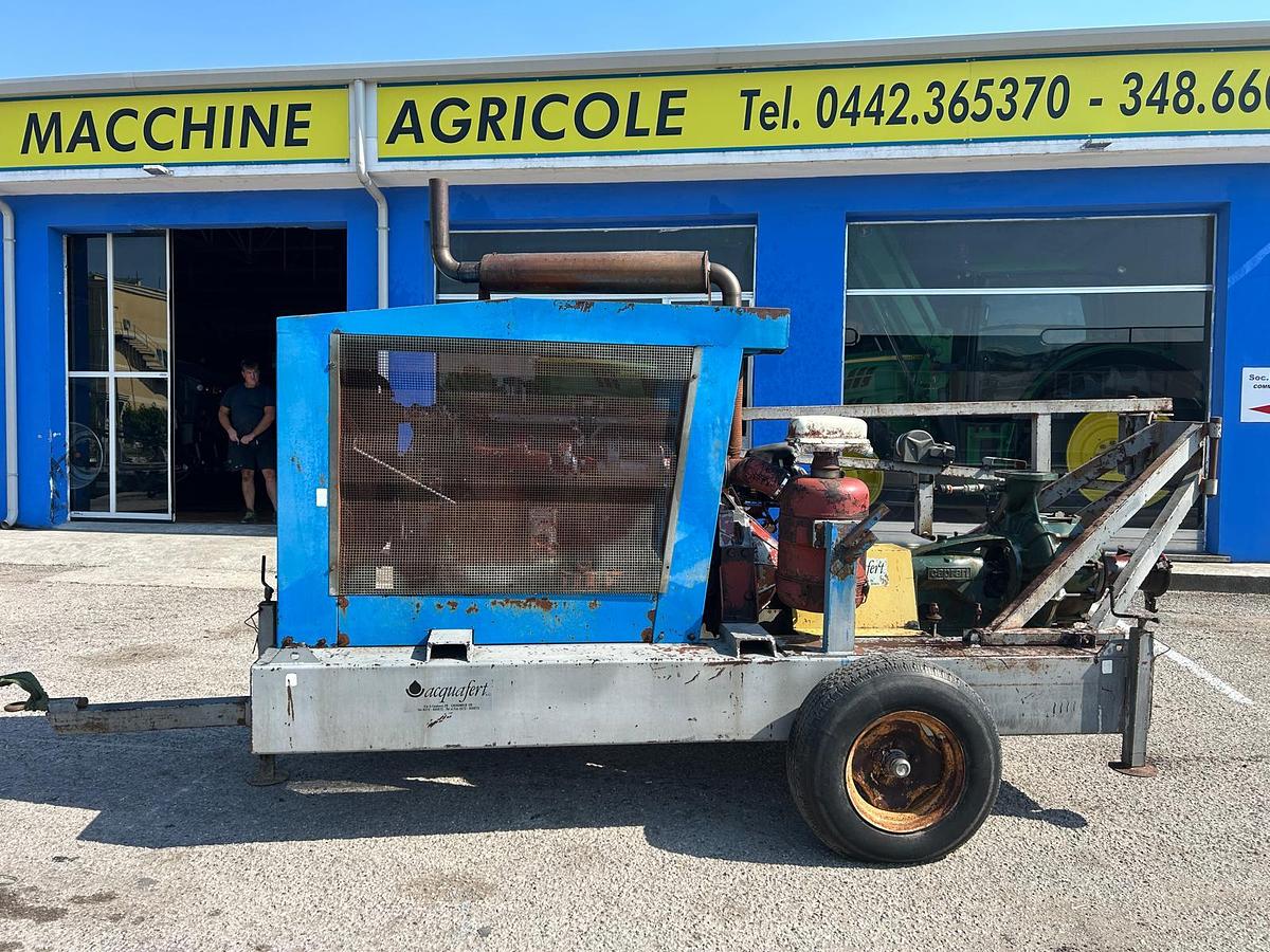 Usato gruppo motopompa Cremonini- motore Fiat