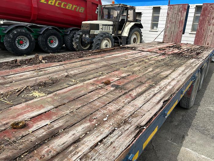 Usato Pianale agricolo 4 assi Agrofer da 11,5m