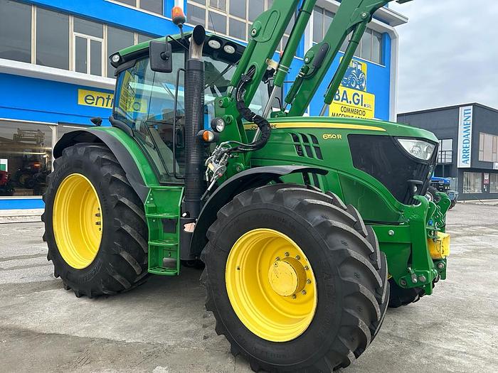 Usato John Deere 6150 R-Caricatore JD H360-anno 2015