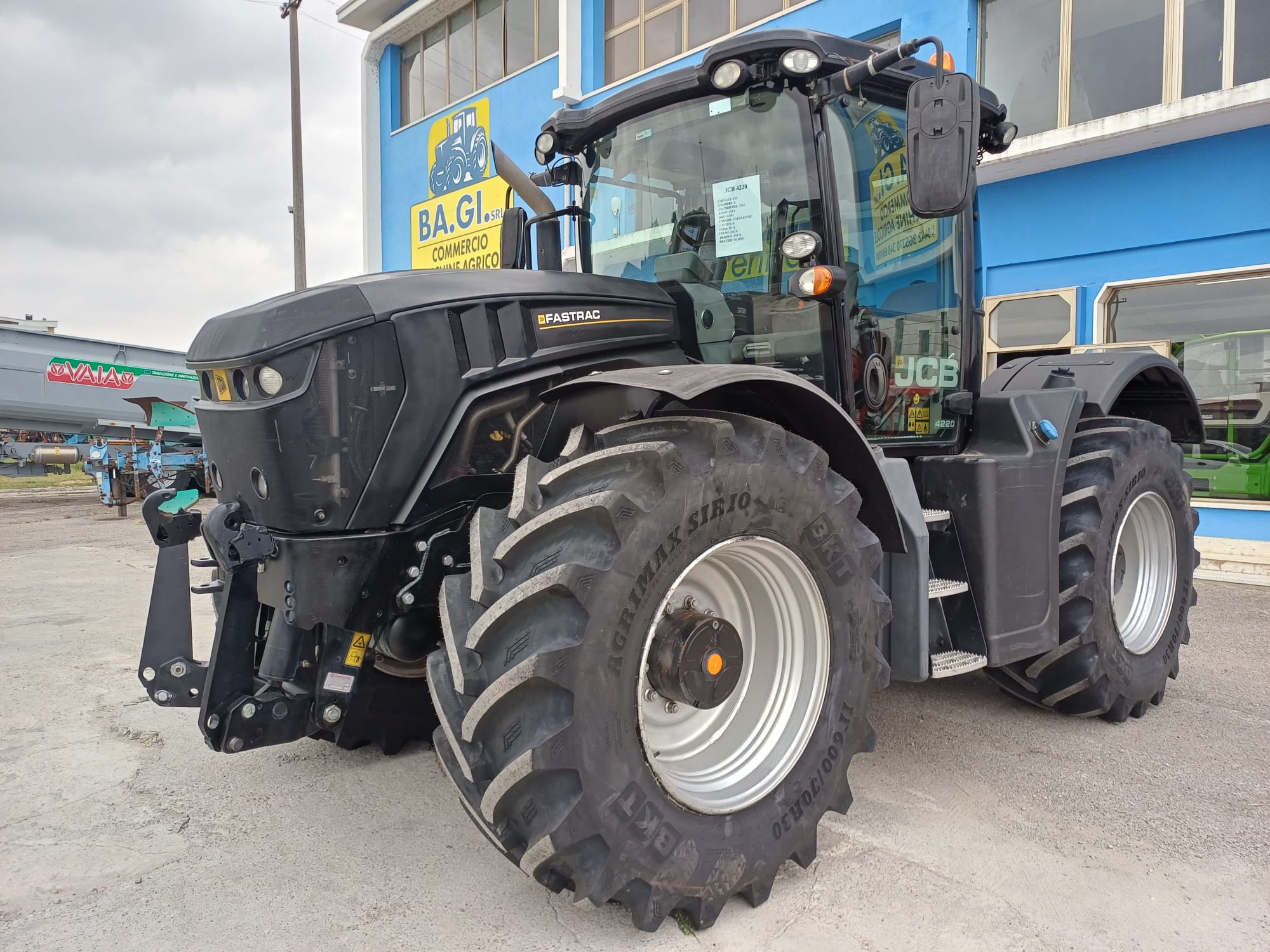 Usato JCB Fastrac 4220-Mother regulation- fr. aria 364Q