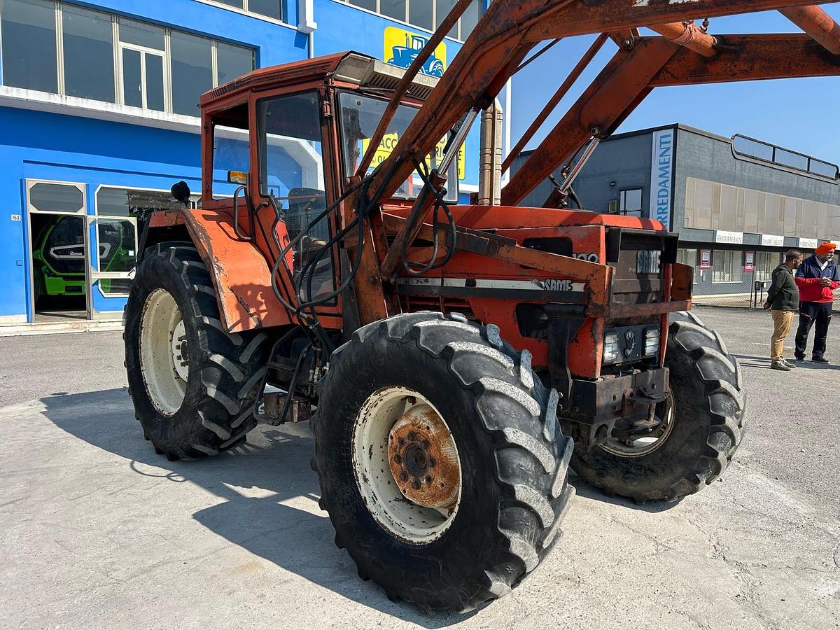 Usato Same Laser 100-caricatore Bonatti con forche