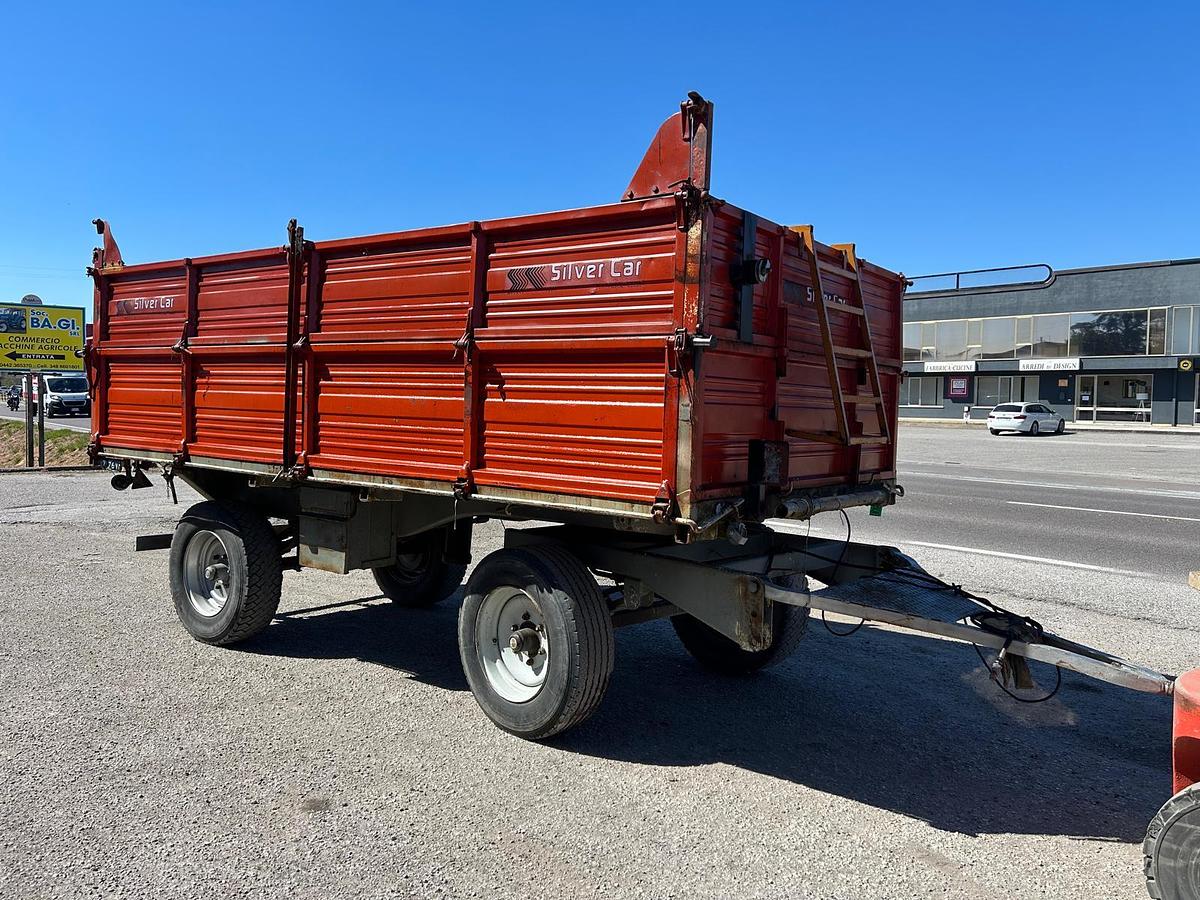 Usato rimorchio Silver Car 50 q trilaterale