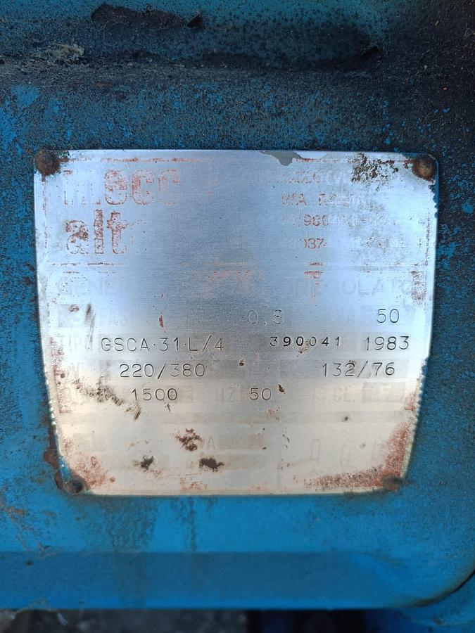 Usato generatore Franzosi Aristide da 50 KW