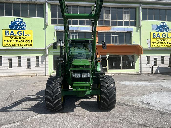 Usato John Deere 6330 caricat.JD 653-ore 4411-anno 2009