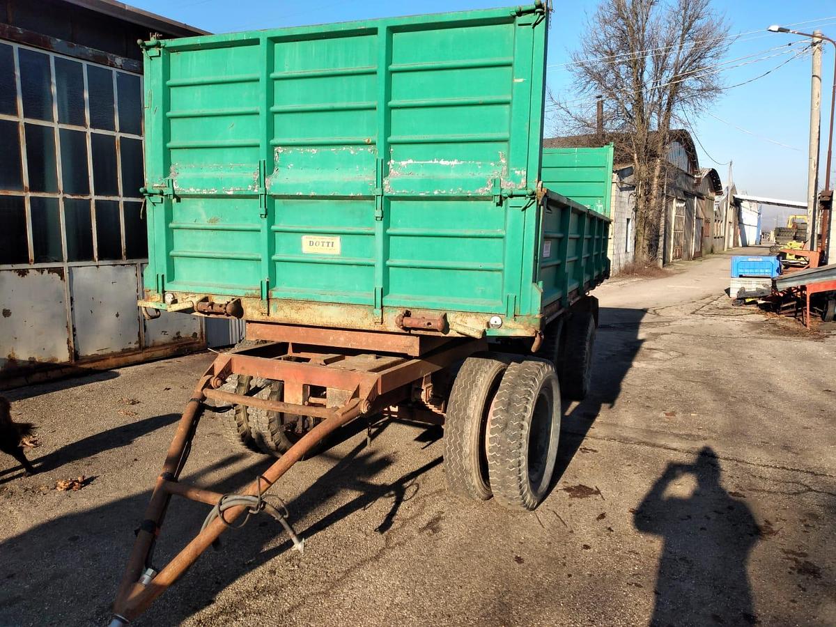 Usato Rimorchio Dotti trilaterale- 80 quintali