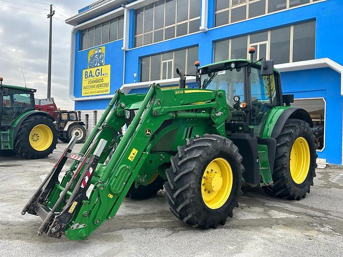 Usato John Deere 6155 M con caricatore JD