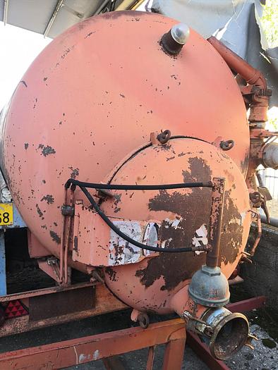 Usato Botte Liquame Bossini 80 q. Targa e libretto