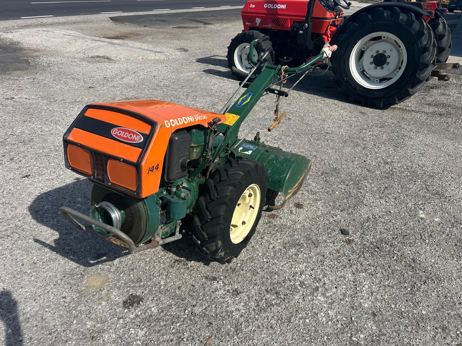 Usato Motocoltivatore Goldoni Super Special 144 con fresa