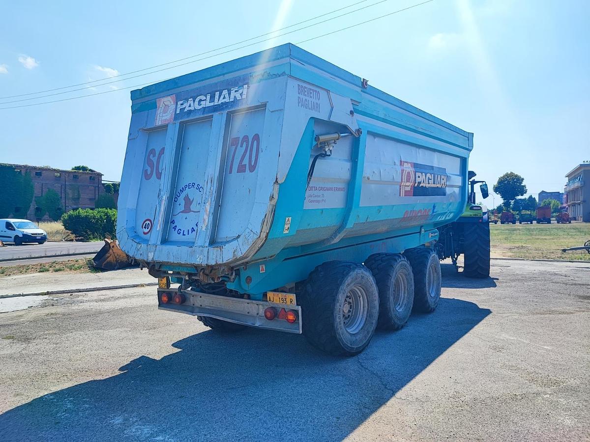 Usato Dumper Pagliari-fr.aria-cassone7,2m