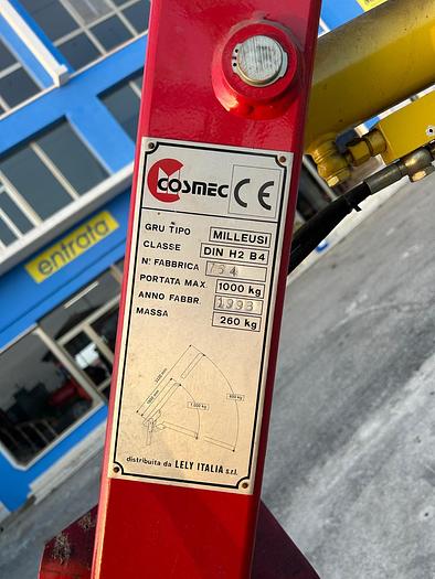 Usato Gru Cosmec con pistone idraulico