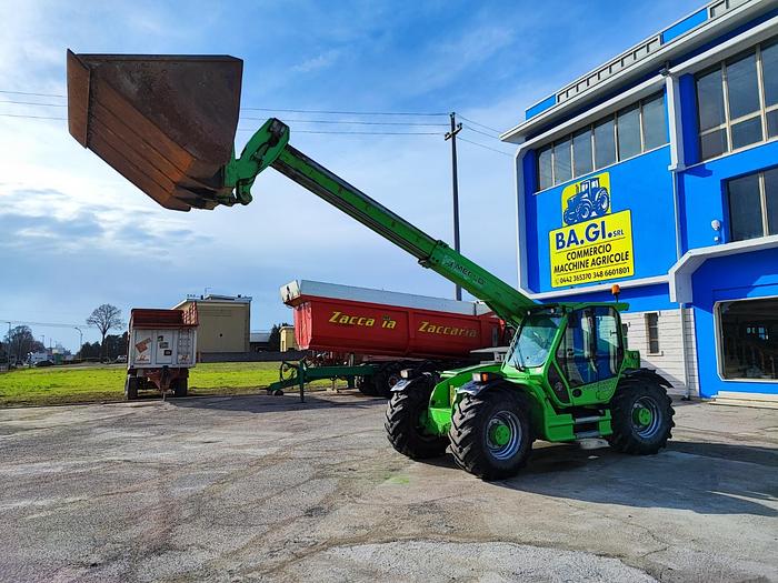 Usato Merlo P 55.9 CS Panoramic agricolo 2012 benna grande