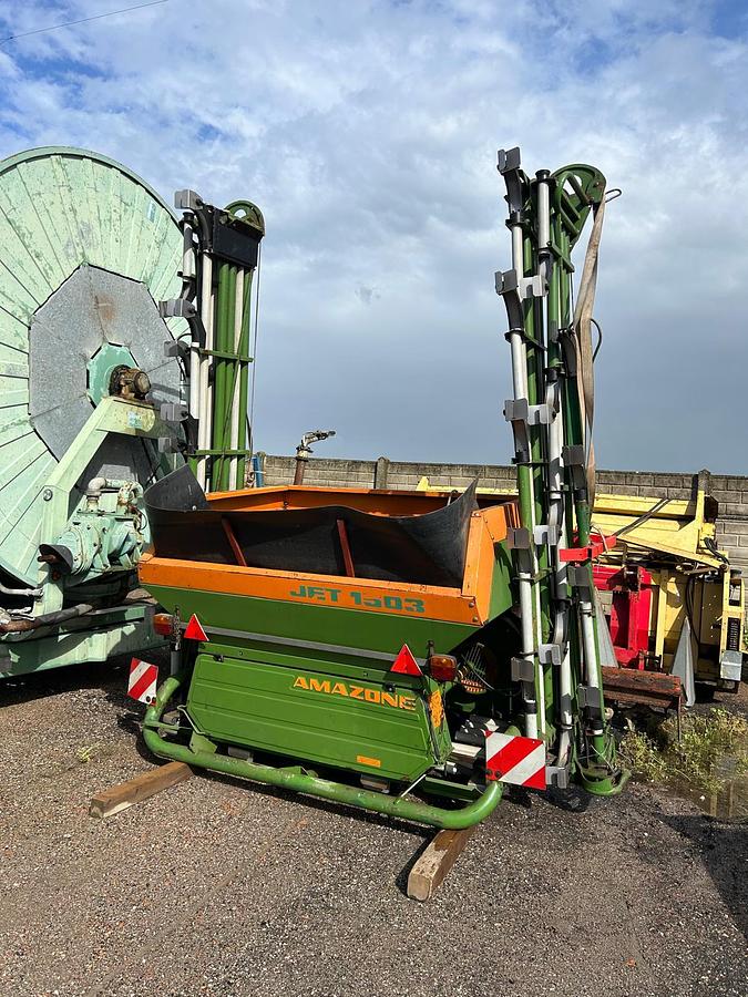 Usato Spandiconcime Amazone Jet 1503- barre idrauliche