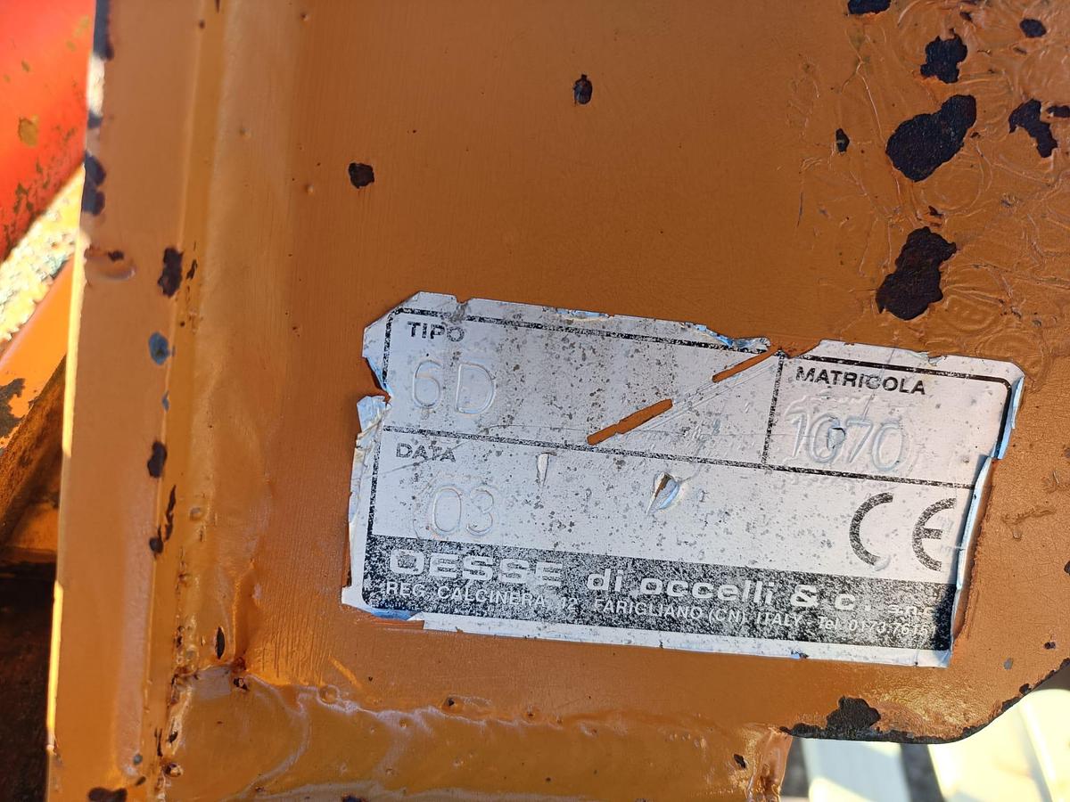 Usato ripper disco Oesse mod 6D idraulico-per vigneto o frutteto