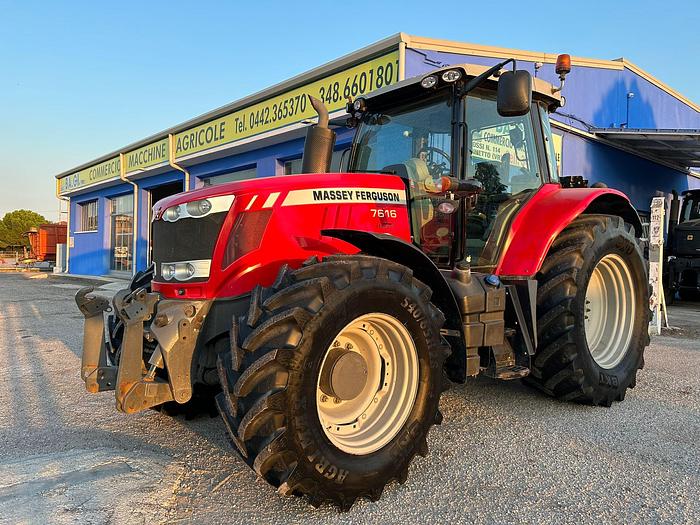 Usato Massey Ferguson 7616- anno 2016- ore 5595