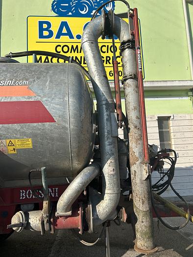 Usato Botte Bossini CB200H ovale- 3 assi- capacità 200q