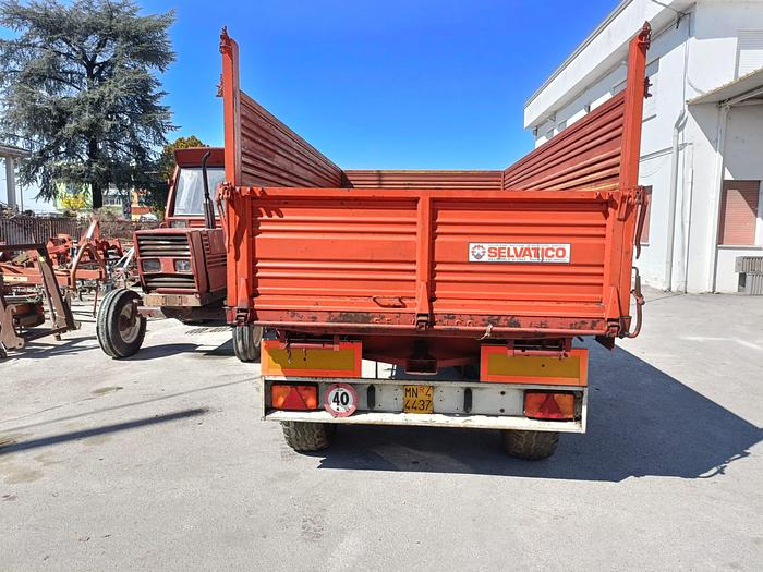 Usato Rimorchio ribaltabile trilaterale Selvatico